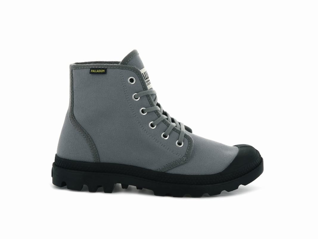 Palladium Pampa Hi Originale Damen Stiefel Grau ||029548-FHN||